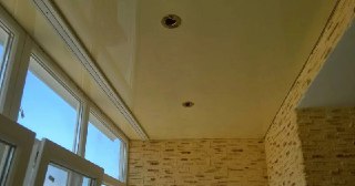 Натяжной потолок на балкон Елец, цена 6333 руб.